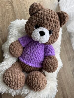 IMG_0881 Personalizēts lācēns ''Kakao + violets''